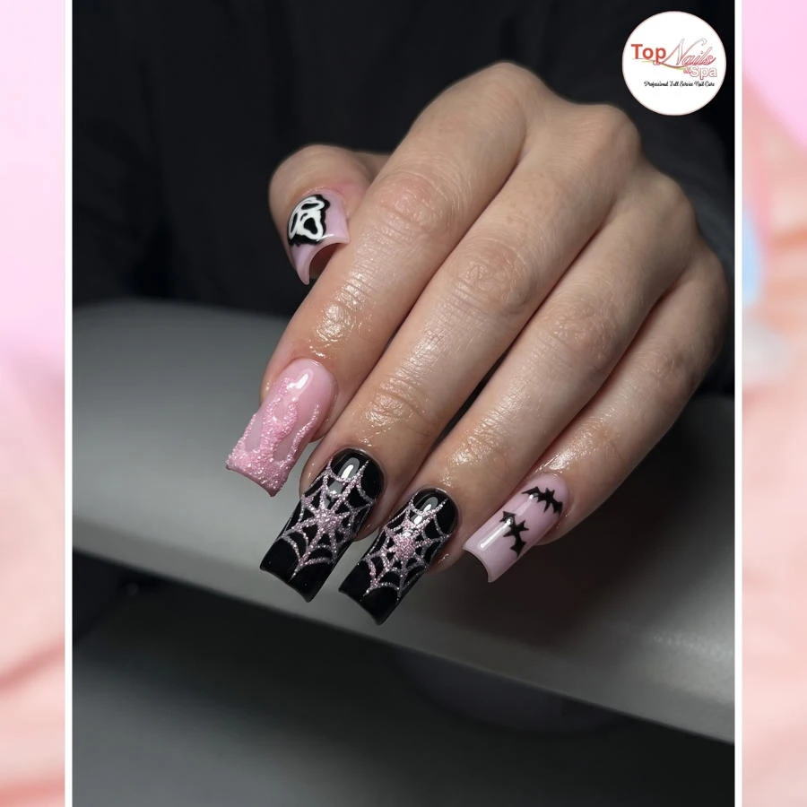 haloween nail ideas